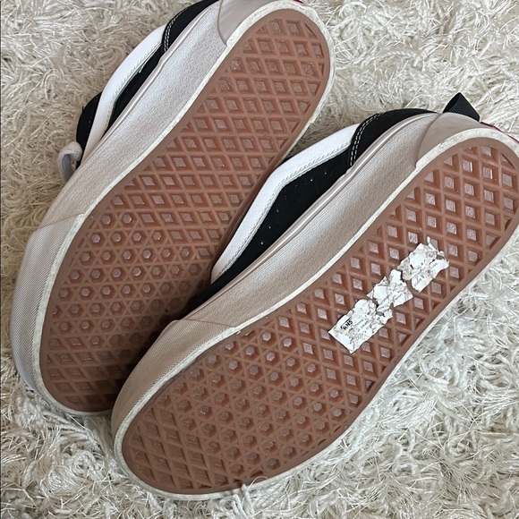 Vans KNU SKOOL Black and White platform - Picture 3 of 3